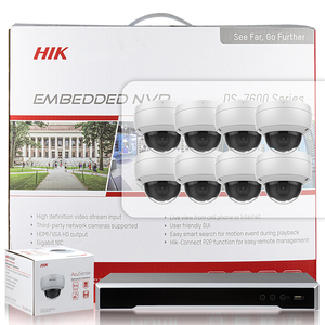 Système de caméra réseau à dôme fixe 16 canaux 1U 16 PoE DS-<span class=keywords><strong>7616NI</strong></span>-<span class=keywords><strong>K2</strong></span>-<span class=keywords><strong>16P</strong></span> 4K NVR 4 MP AcuSense avec micro intégré - Product Image 1
