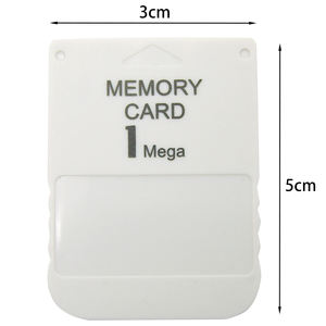 Venta al por mayor 1 Mega <span class=keywords><strong>tarjeta</strong></span> de memoria para <span class=keywords><strong>Playstation</strong></span> 1 PS1 PSX PS un juego protector blanco 1 M 1MB de memoria <span class=keywords><strong>tarjeta</strong></span> de alta calidad, envío rápido - Product Image 2
