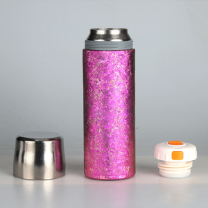 Nuovo Prodotto <span class=keywords><strong>2026</strong></span>: Tazza Termica Personalizzata da 500ml in Acciaio Inossidabile e Titanio, Bicchiere Termico a Doppio Strato in Titanio Puro per Ufficio - Product Image 3