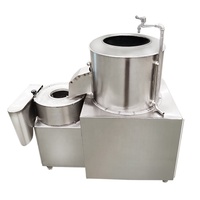 Machine électrique industrielle de lavage de pommes de terre, trancheur, éplucheur, Machine, découpe