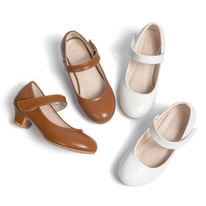 <span class=keywords><strong>Chaussures</strong></span> à talons hauts en cuir luxueuses pour enfants - Élégantes et confortables pour les mini fashionistas - Product Image 2