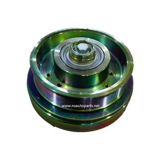 Piezas EV 12V 24V vehículo 2PK 6PK 8PK autobús coche <span class=keywords><strong>aire</strong></span> <span class=keywords><strong>acondicionado</strong></span> compresor embrague magnético - Product Image 2