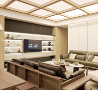 Meuble mural de salon, meuble TV, service personnalisé, décoration de la maison en DIY, fournisseur et fabricant de meubles de luxe pour la maison