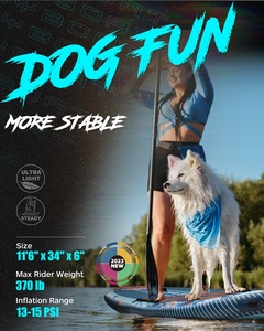 Vente en gros de planche à pagaie <span class=keywords><strong>gonflable</strong></span> 11'6 "* 34" * 6 ''planche à pagaie <span class=keywords><strong>gonflable</strong></span> planche de sup de pêche pour sports nautiques avec chien et animal de compagnie - Product Image 4