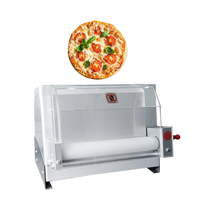 Machine à pizza semi-automatique électrique, rouleau à pâte, laminoir, 3-15 pouces, réglable, pour la formation de bases de pizza, restaurant MINI