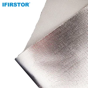 Factory Produced High Quality High Temperature Resistant Aluminum Laminated Coated Fiberglass Fabric Cloth