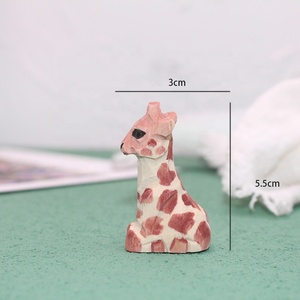 Animales de madera de estilo madera, juguete de madera hecho a mano para niños - Product Image 4