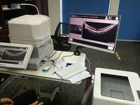 Detektor mata glaukoma Oct-500, tomografi penghasil optik tomografi Oktober oftalmik