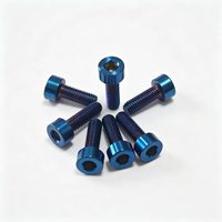 Baja Titanium Bolts Kit, GR5 TC4 Titanium Alloy Fasteners for HPI Baja 5B 5T RC Off Road Buggy Upgrade Parts