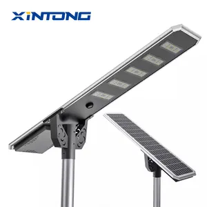 Xintong IP67 Ngoài Trời Không Thấm Nước Tiết Kiệm Năng Lượng Odm Tất Cả Trong Một Tích Hợp Năng Lượng Mặt Trời Đường LED Ánh Sáng Đường Phố Với Pin