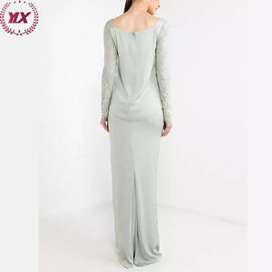 2023 nouveau Design femmes mode musulman manches longues Abaya vêtements islamiques robes musulmanes baju bayi Baju Kurung - Product Image 3