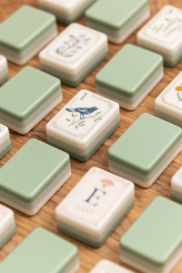 Nuevo Juego de Fichas Verdes de 3 Capas 2026 de la Fábrica Mahjong, Fichas de Mahjong Americanas Personalizadas para Entretenimiento, 1.4*1*0.6 pulgadas - Product Image 2
