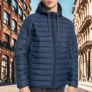 Custom Fashion Men's Breathable Motorcycle <b>Jacket</b> Plain Dyed Polyester/Cotton wholesale custom ODM OEM <b>Puffer</b> gilet <b>jacket</b> - Product Image 2