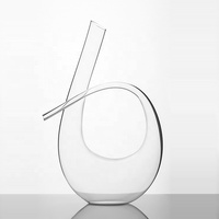 NOVARE Carafe à vin rouge en verre cristal sans plomb de 1800ml