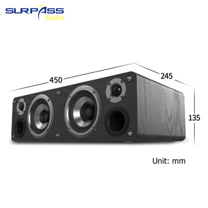 SP-AH90 Miglior <span class=keywords><strong>Soundbar</strong></span> in Legno con Subwoofer 30W Wireless Bluetooth Attivo Sistema Home Theater da Scrivania <span class=keywords><strong>per</strong></span> <span class=keywords><strong>TV</strong></span> - Product Image 2