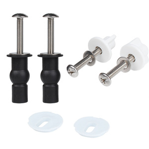 Aojiele Vis de fixation pour siège de toilette, boulon d'expansion supérieur allongé avec bille unique, écrou inférieur épais pour bidet, petit siège de toilette - Product Image 5