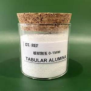 Corundum castable trong vật liệu chịu lửa giá tốt các nhà sản xuất bột alumina bảng trắng alumina/tabualr alumina