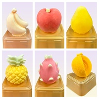 Vente en gros de sucettes glacées aux fruits fraîches et délicieuses, crème glacée aux fruits 3D