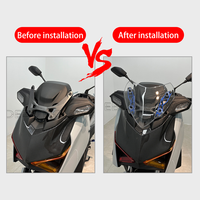 Pour YAMAHA XMAX300 XMAX 300 2025 2026 – Accessoires moto CNC : Protection de cadre de clignotant avant / Cache de protection de lampe de signalisation