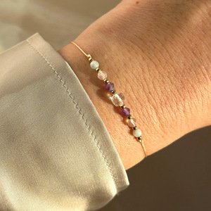 Femmes Hommes Guérison Cristal Pierre Perles Bracelet Anniversaire Zodiaque Cadeaux <span class=keywords><strong>Horoscope</strong></span> Spirituel Bijoux Bracelet Cadeau Zodiaque Bracelets - Product Image 3