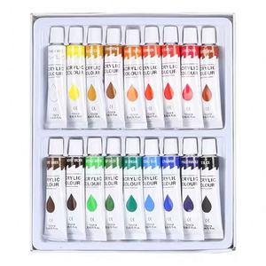 ชุดสีอะคริลิค18สี12มล./ท่ออลูมิเนียม18สีชุดสีอะคริลิค - Product Image 1
