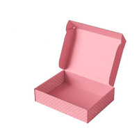 Boîte d'expédition d'emballage en papier cadeau tendance à la mode personnalisée pour vêtements boîte d'emballage en carton ondulé kraft