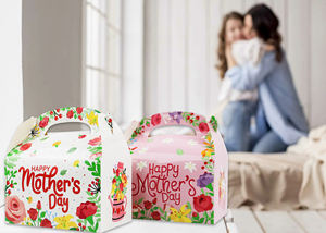 Buon <span class=keywords><strong>regalo</strong></span> per la <span class=keywords><strong>festa</strong></span> <span class=keywords><strong>della</strong></span> <span class=keywords><strong>mamma</strong></span> scatole di carta con manico con Design floreale scatole di caramelle <span class=keywords><strong>regalo</strong></span> per feste di <span class=keywords><strong>mamma</strong></span> - Product Image 5