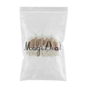 50 Uds aplicador de sombra de ojos desechable de doble punta cepillo de esponja herramienta de maquillaje para maquillaje de ojos - Product Image 3