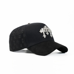 Casquettes Personnalisées Sombrero Barbas X CT 5-Panel Dobby Casquettes de Baseball avec Embellissements Étoiles et Lunes en Strass - Product Image 6