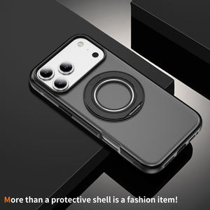 Étui de téléphone magnétique pour PC transparent, antichoc, anti-traces de doigts, design luxueux, protection à 360 degrés, support pour les modèles de téléphone de 17 pouces et plus - Product Image 2