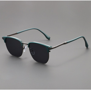 Gafas <span class=keywords><strong>de</strong></span> <span class=keywords><strong>Sol</strong></span> Retro Cuadradas Verde Oscuro, <span class=keywords><strong>de</strong></span> Lujo, Polarizadas, con Protección UV400, para Conducir, <span class=keywords><strong>de</strong></span> Alta Gama, Modernas, para Hombre y Mujer - Product Image 2