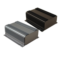 Casing Aluminium Profil Anodized Brushed, Alloy 6063, Housing Aluminium Ekstrusi, Finishing Brushed Custom, Casing Elektronik