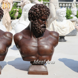 รูปปั้นอโพลโลทองสัมฤทธิ์สำหรับตกแต่งภายในอาคาร - Product Image 4