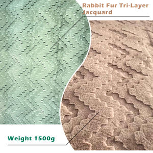 סגנון סקנדינבי גדול מיקרופייבר מלאכותי שטיח שיער ארנב שיער משולש ג 'לכה פלאפי דמוות פרווה עבור אזור מגורים שטיחים - Product Image 3