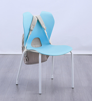 Chaise d'école empilable en PP pour salle de classe, chaise d'étudiant, vente chaude du fabricant d'origine