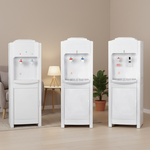<span class=keywords><strong>Distributeur</strong></span> d'<span class=keywords><strong>eau</strong></span> vertical électrique en plastique avec contrôle intégré de la température froide et chaude, multifonctionnel pour usage domestique et hôtelier - Product Image 3