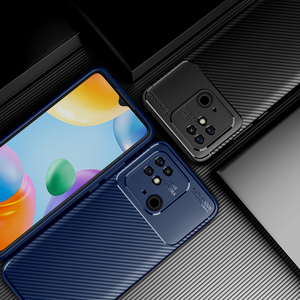 Funda rígida de fibra de carbono a prueba de golpes para teléfono móvil, carcasa mate esmerilada de tpu para <span class=keywords><strong>Xiaomi</strong></span> <span class=keywords><strong>Redmi</strong></span> <span class=keywords><strong>10C</strong></span>, <span class=keywords><strong>precio</strong></span> de fábrica - Product Image 5