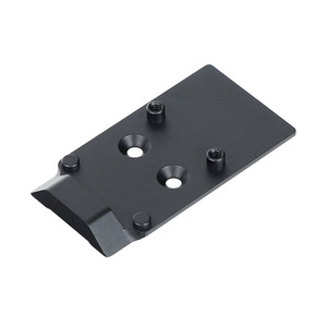 Placa adaptadora de punto rojo anodizado duro de precisión de montaje óptico Ohhunt Compatible con <span class=keywords><strong>R</strong></span> & Footprint - Product Image 1