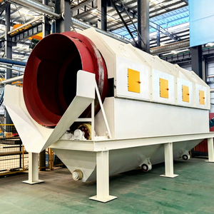 Séparateur à tambour automatique pour déchets municipaux de 150 tonnes/jour, pour le recyclage des déchets de construction et des ordures, avec moteur à engrenages et roulement - Product Image 1