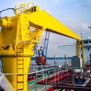 30톤 선박 요트 해양 크레인 유압 보트 스티프 데크 유압 해양 크레인 판매 - Product Image 5