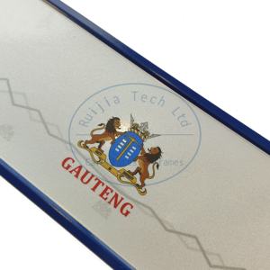 Marco de matrícula de plástico personalizado de EE. UU. Marco de matrícula de coche para proteger la matrícula - Product Image 2