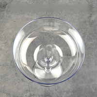 Vente en gros de gobelets à margarita en plastique de 10 oz, verres à margarita en acrylique transparent pour les mariages et les fêtes
