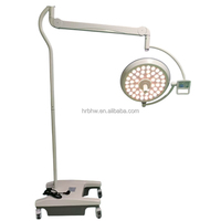 Lumière d'opération portative de petit plancher clinique Lumières de théâtre d'opération en plastique de salon de beauté avec la caméra