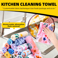 Chiffon de nettoyage professionnel en microfibre à motif ananas pour barista, résistant aux hautes températures, pour machines à expresso