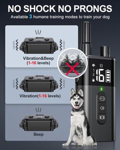 Preferred 2000ft Waterproof Plastic CE Certified Electric Rechargeable <b>Control</b> Pet Shock E Collar <b>Remote</b> Dog Training Collar for - Product Image 6