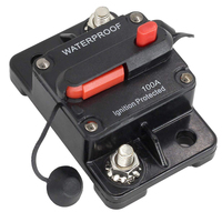 12V 24V 48V 200A Ağır Hizmet Tipi Devre Kesici Araba Römorku UTV ATV için Sıfırlanabilir Sigorta