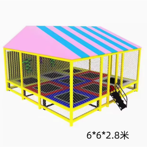 Équipement de parc de trampolines commercial facile à installer, lit de saut, installations de divertissement pour tous - Product Image 2