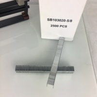 Haosheng Steel Carton Closing Fine Wire Staples 0.6mm Thickness SB103020 for SP50