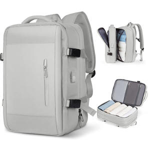 Custom Multifunctional Large Capacity Travel Backpack 3 Different Carryon Laptop Travel <b>Luggage</b> Bag Usb Charge Port Backpack - Product Image 4