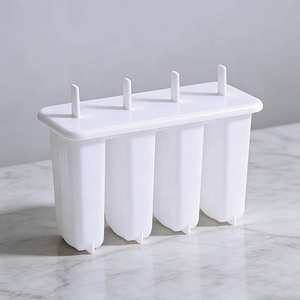 Molde para helados de 4 cavidades, molde para helados caseros, molde para helados de 4 cavidades para el hogar, molde para helados hechos en casa, helados al por mayor. - Product Image 1